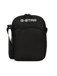 G-Star Raw Saszetka GSR-P-004-07 Czarny. Czarne saszetki męskie G-Star Raw, z materiału, retro. Za 129.99 zł.