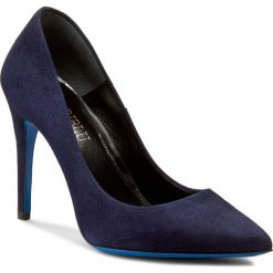 Szpilki LORIBLU - 7I A49388 AC Camoscio/Blu/9012G. Niebieskie szpilki damskie Loriblu, ze skóry. W wyprzedaży za 779.00 zł.