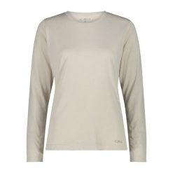 Koszulka damska turystyczna CMP 35N5566. Białe koszulki sportowe damskie CMP, l, bez wzorów, bez kołnierzyka, bez ramiączek. Za 192.00 zł.