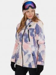 Kurtka Narciarska Damska Fundango Celine Allmtn. Czerwone kurtki snowboardowe damskie Fundango, m, bez wzorów, z materiału, długie, bez kaptura, narciarskie. Za 649.00 zł.