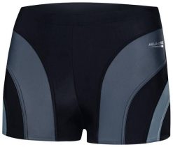 Bokserki pływackie męskie Aqua Speed Sasha. Czarne kąpielówki męskie Aqua-Speed, l, bez wzorów, z dzianiny, do pływania. Za 65.99 zł.