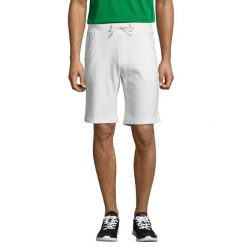 Męskie Spodenki Czerwcowe. Białe krótkie spodenki sportowe męskie SOL'S, m, bez wzorów, trekkingowe. Za 105.99 zł.