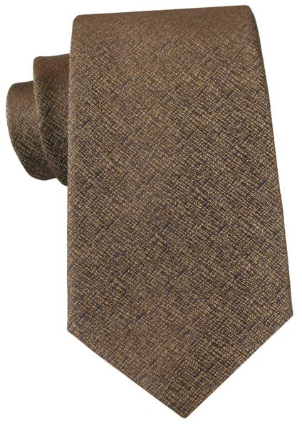 Brązowy Krawat z Delikatnie Melanżowym Wzorem - Alties. Brązowe krawaty i muchy Alties, bez wzorów, z tkaniny, eleganckie. Za 55.00 zł.