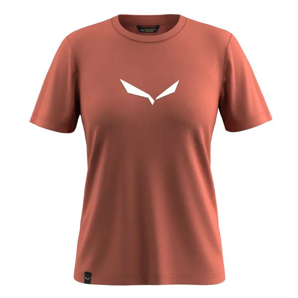 T-shirt damski Salewa Solid Dry. Niebieskie t-shirty damskie Salewa, l, bez wzorów, z bawełny, klasyczne, bez kołnierzyka. Za 142.40 zł.
