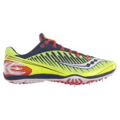 Buty do biegania męskie Saucony Kilkenny Xc5. Żółte buty sportowe męskie Saucony, z materiału, bez zapięcia, do biegania. Za 351.00 zł.