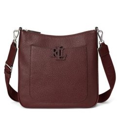 Torebka LAUREN RALPH LAUREN. Czerwone listonoszki damskie Lauren Ralph Lauren, bez wzorów, bez dodatków. Za 1,399.00 zł.