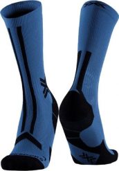 Skarpety X-Socks Trailrun Discover Crew Blue Black. Czarne skarpety damskie X-Socks, bez wzorów. Za 72.00 zł.