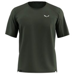 T-shirt Salewa Puez Hybrid. Zielone t-shirty męskie Salewa, m, bez wzorów, z materiału, sportowe, bez kołnierzyka. Za 388.50 zł.
