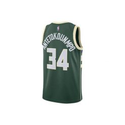 Koszulka męska nike nba milwaukee bucks giannis antetokounmpo icon edition. Zielone koszulki sportowe męskie Nike, m, bez wzorów, z jersey, bez kołnierzyka, bez ramiączek, do biegania. Za 379.00 zł.