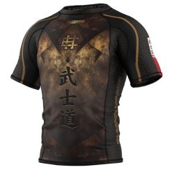 Koszulka Męska Rashguard MMA na Siłownię EXTREME HOBBY BUSHIDO. Czarne koszulki sportowe męskie EXTREME HOBBY, l, bez wzorów, z bawełny, bez kołnierzyka, bez ramiączek, do biegania. Za 199.00 zł.