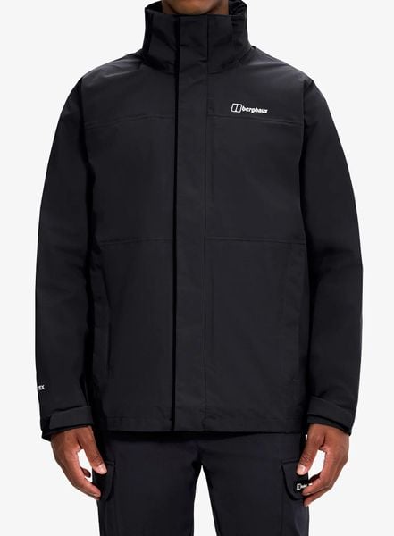 Kurtka GORE TEX męska Berghaus Hillwalker 2.0 IA Jkt Am. Czarne kurtki męskie Berghaus, m, bez wzorów, z gore-texu, bez kaptura. Za 967.99 zł.