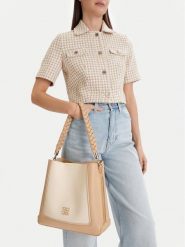 Nine West Torebka CEO-Torra-LDA0709 Beżowy. Brązowe torebki do ręki damskie Nine West, bez wzorów, z materiału, bez dodatków. Za 299.99 zł.