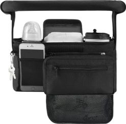 Momcozy SZ001 Stroller Organizer with Cup Holders | Organizer do wózka dziecięcego | Z uchwytami na kubki (SZ001-BL00NB-D). Torby i plecaki dziecięce Momcozy. Za 100.90 zł.