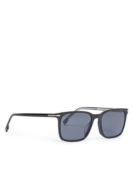 BOSS Okulary przeciwsłoneczne 1749/G/S Czarny. Czarne okulary przeciwsłoneczne męskie Boss. Za 479.99 zł.
