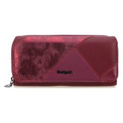 Desigual Portfel Damski Priya Maria Burgundowy. Czerwone portfele damskie Desigual. Za 249.00 zł.