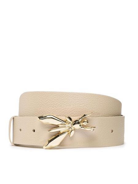 Patrizia Pepe Pasek Damski CW0471/L001-B732 Beżowy. Brązowe paski damskie Patrizia Pepe, bez wzorów, ze skóry. Za 289.99 zł.
