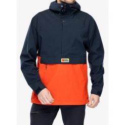 Kurtka przeciwdeszczowa męska Fjallraven Vardag Hydratic Anorak. Niebieskie kurtki sportowe męskie Fjällräven, m, bez wzorów, trekkingowe. Za 1,099.00 zł.