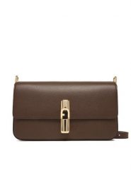 Furla Torebka Iride S WB01826 ARE000 CN 4284S Brązowy. Brązowe torebki do ręki damskie Furla, bez wzorów, ze skóry, bez dodatków. Za 1,319.00 zł.