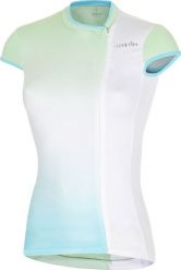 RH+ Koszulka damska Fusion Jersey zielono-niebiesko-biała r. XL (ECD0543 246). Białe t-shirty damskie xl, bez wzorów, z jersey, bez kołnierzyka. Za 226.07 zł.