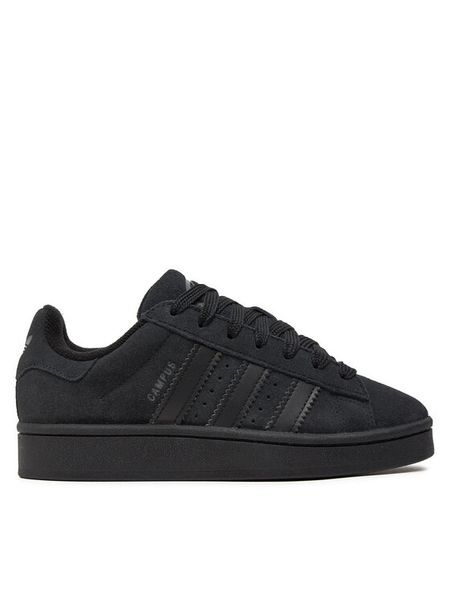 Adidas Sneakersy Campus 00s J JI4395 Czarny. Czarne buty sportowe dziewczęce Adidas, bez wzorów, ze skóry, bez zapięcia. Za 399.99 zł.
