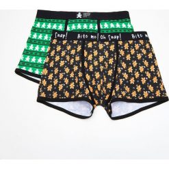 Świateczny 2 pack bokserek - Zielony. Bokserki męskie marki Speedo. W wyprzedaży za 39.99 zł.