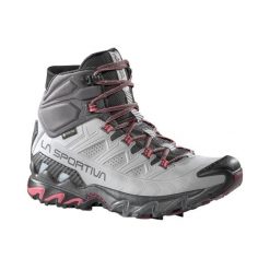 Damskie buty trekkingowe La Sportiva Ultra Raptor II Mid Leather GTX. Szare trekkingi damskie La Sportiva, wspinaczkowe, gore-tex. Za 965.20 zł.
