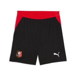Krótka koszulka Stade Rennais 2026/27. Czarne koszulki sportowe męskie Puma, m, bez wzorów, z materiału, bez kołnierzyka, bez ramiączek, na fitness i siłownię. Za 245.50 zł.