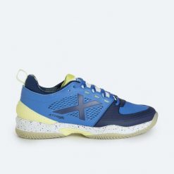 Buty do tenisa męskie Munich Atomik 31 Azul. Niebieskie buty sportowe męskie munich, z materiału, bez zapięcia, tenisowe. Za 579.99 zł.