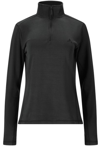 Sweter damski Whistler Senju. Czarne swetry damskie Whistler, bez wzorów, z materiału, eleganckie, bez kołnierzyka, bez ramiączek, długie, bez kaptura. Za 162.00 zł.