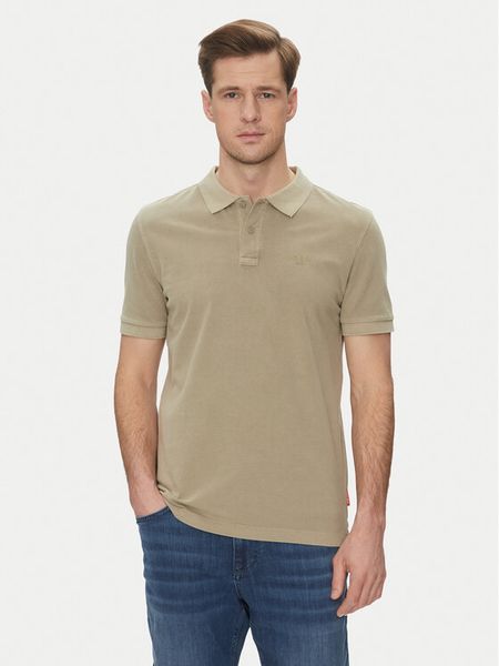 JOOP! Jeans Polo 15 JJJ-02Ambrosian 30045619 Beżowy Modern Fit. Brązowe koszulki polo męskie JOOP! Jeans, m, bez wzorów, z bawełny, bez ramiączek. Za 189.99 zł.