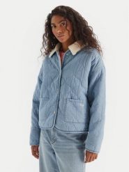 Roxy Kurtka przejściowa Not So Basic ERJJK03675 Niebieski Regular Fit. Niebieskie kurtki damskie Roxy, xl, bez wzorów, z bawełny, bez kaptura. Za 499.99 zł.