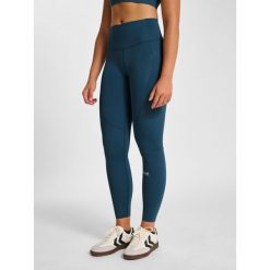 Damskie legginsy Hummel Hiit Intensity. Niebieskie legginsy damskie Hummel, bez wzorów. Za 288.00 zł.
