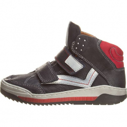 Sneakersy w kolorze granatowo-czerwonym. Niebieskie trampki i tenisówki chłopięce Primigi, z materiału. W wyprzedaży za 152.95 zł.
