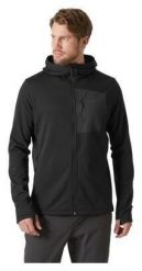 Bluza z kapturem Helly Hansen Versalite Fleece. Czarne bluzy męskie Helly Hansen, l, bez wzorów, z elastanu, z kapturem. Za 439.00 zł.