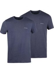 T-shirt męski Columbia 2Pp Performance Cotton Stretch z krótkim rękawem. Czarne t-shirty męskie Columbia, m, bez wzorów, z bawełny, eleganckie, bez kołnierzyka. Za 176.00 zł.