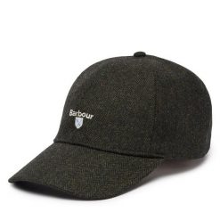 Czapka z daszkiem Barbour. Zielone czapki i kapelusze damskie Barbour, bez wzorów. Za 199.99 zł.