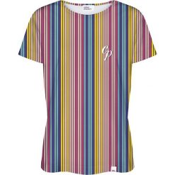 Colour Pleasure Koszulka damska CP-030 264 niebiesko-żółta r. M/L. T-shirty damskie marki Colour Pleasure. Za 70.35 zł.