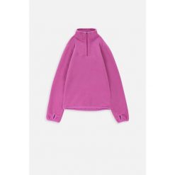 Polar turystyczny dziewczęcy bluza rozpinana Lemon Explore ZL3. Czerwone bluzy dla dziewczynek LEMON explore, bez wzorów, z polaru, bez ramiączek, bez kaptura. Za 49.90 zł.