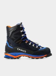 Buty do raków automatycznych męskie AKU Hayatsuki GTX. Czarne trekkingi męskie Aku, na zimę, przed kolano, wspinaczkowe, gore-tex. Za 1,824.89 zł.