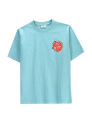 Coccodrillo T-Shirt WC5143201HBJ Niebieski Regular Fit. Niebieskie t-shirty dla chłopców COCCODRILLO, bez wzorów, z bawełny, bez ramiączek. Za 29.99 zł.