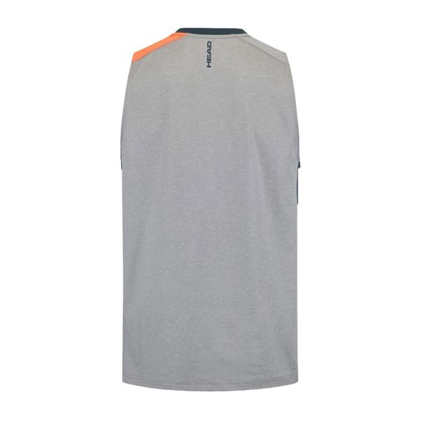 Koszulka bez rękawów męska TANK TOP PADEL. Brązowe koszulki sportowe męskie Head, m, bez wzorów, sportowe, bez kołnierzyka. W wyprzedaży za 161.00 zł.