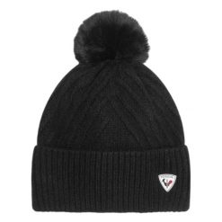 Kapelusz damski Rossignol Sara. Czarne czapki i kapelusze damskie Rossignol, na zimę, bez wzorów. Za 276.95 zł.