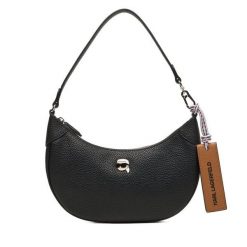 Torebka KARL LAGERFELD. Czarne torebki do ręki damskie KARL LAGERFELD, bez wzorów, klasyczne, bez dodatków. Za 619.99 zł.