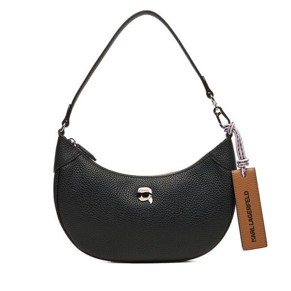 Torebka KARL LAGERFELD. Czarne torebki do ręki damskie KARL LAGERFELD, bez wzorów, klasyczne, bez dodatków. Za 619.99 zł.