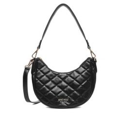 Torebka Nine West. Czarne torebki do ręki damskie Nine West, bez wzorów, klasyczne, bez dodatków. Za 179.99 zł.
