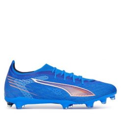 Buty do piłki nożnej Puma. Niebieskie buty sportowe męskie Puma, bez zapięcia. Za 449.99 zł.