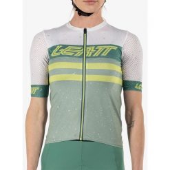 Koszulka rowerowa damska Leatt Jersey MTB Endurance 6.0. Niebieskie koszulki sportowe damskie LEATT, l, bez wzorów, z jersey, bez kołnierzyka, bez ramiączek, rowerowe. Za 377.99 zł.