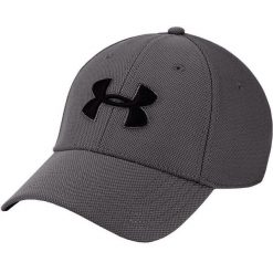 Czapka z daszkiem męska Under Armour Blitzing 3.0. Szare czapki i kapelusze męskie Under Armour, bez wzorów, z elastanu, sportowe. Za 73.70 zł.