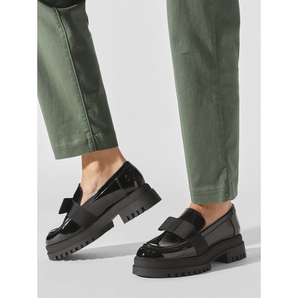 Loafersy Aldo. Czarne mokasyny damskie Aldo. Za 309.99 zł.