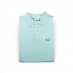 Second life - Koszulka polo z krótkim rękawem mężczyźni - Stan bardzo dobry. Niebieskie koszulki polo męskie Lacoste, m, bez wzorów, sportowe, bez ramiączek. Za 126.86 zł.